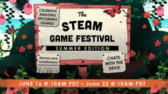 El evento Steam Game Festival: Summer Edition se retrasa una semana