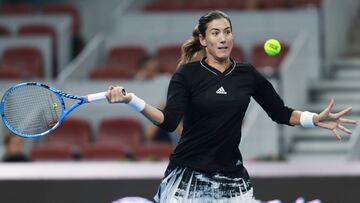 Garbiñe Muguruza da por cerrado su aciaga temporada