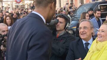 Randolph olvidó saludar a Cifuentes y Florentino le advirtió