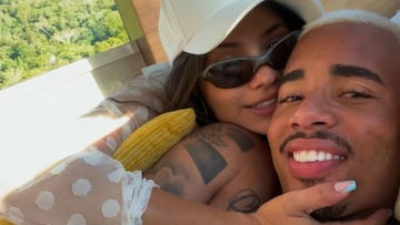 Gabriel Jesus se separa de su novia meses después de ser padres