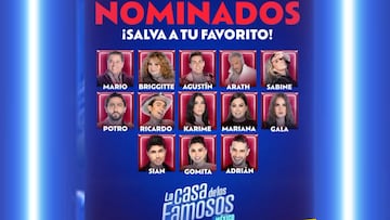 La Casa de los Famosos México: quiénes fueron nominados hoy, 7 de agosto