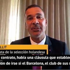 Gullit 'atiza' a Koeman: "Podía ganar un título con Holanda y va a un equipo que es un caos"