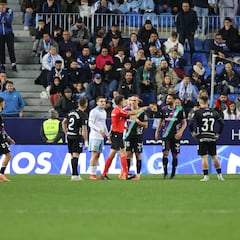 El Málaga entra en pánico por el minuto ‘noventa y tantos’