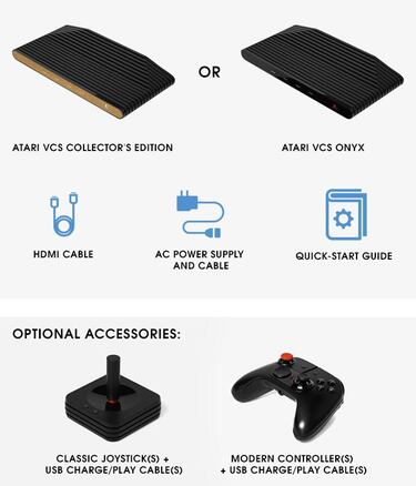 Paquetes en preventa de la nueva Atari VCS
