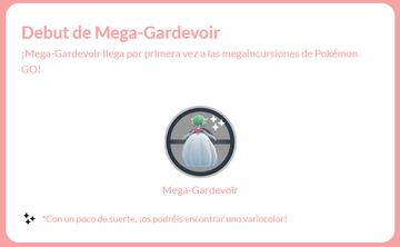 pokémon go mega gardevoir