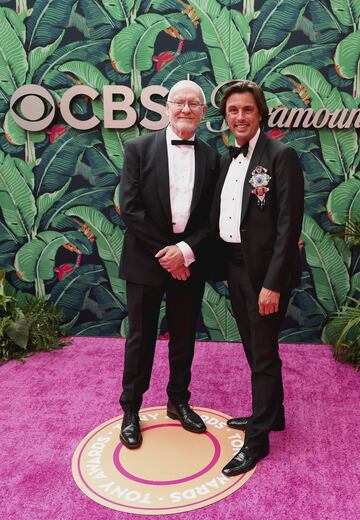 Richard Hudson and a guest attend the 76th Annual Tony Awards in New York City, U.S., June 11, 2023. REUTERS/Amr Alfiky