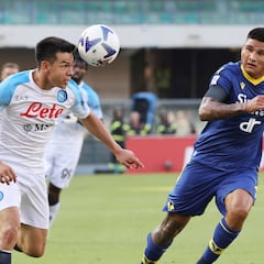 Chucky Lozano brilló en la goleada del Napoli