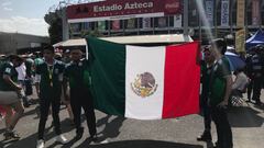 El color del México vs Escocia, en el Estadio Azteca