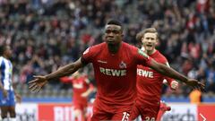 Jhon Córdoba anota doblete en la goleada del Colonia