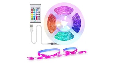 Convierte tu TV en un cine en casa con esta tira LED con 8.200 valoraciones en Amazon