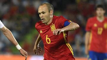 Iniesta volver&aacute; hoy a la convocatoria de la Selecci&oacute;n.
 