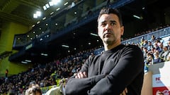 VILLARREAL, SPAIN - JANUARY 22: Miguel Angel Sanchez "Michel", head coach of Girona FC,  looks on during the Santander League match between Villareal CF and Girona CF at the La Ceramica Stadium on January 22, 2023, in Castellon, Spain. (Photo By Ivan Terron/Europa Press via Getty Images)