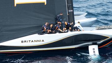 Ineos Britannia pega el primer mordisco a la Copa Louis Vuitton