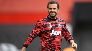 Mata, con el United