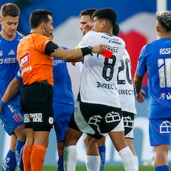 Los árbitros, contra Colo Colo y la U: informes lapidarios