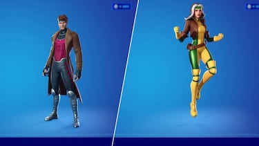 Fortnite x X-Men: skins Gambito y Pícara ya disponibles