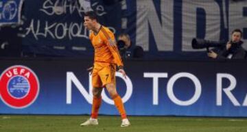 0-6. Cristiano Ronaldo celebra el sexto tanto.