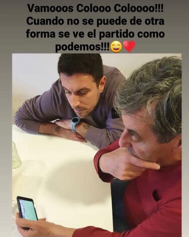 Jozic y su cariño por Colo Colo: ¡vio el partido en un celular!