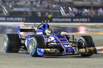 El piloto de Sauber, Pascal Wehrlein.