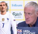 Deschamps excusa a Griezmann tras fallar su 3er penalti seguidos