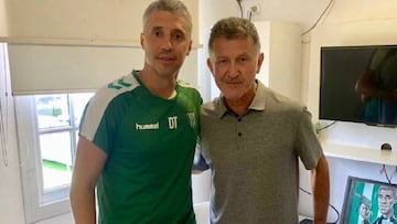 Hernán Crespo y Juan Carlos Osorio