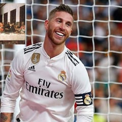Sergio Ramos tiene en su casa una réplica de 'La última cena' en la que él es Jesucristo