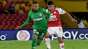 Santa Fe - Atlético Nacional: Horarios, cómo y dónde ver el partido de cuartos de final de Copa BetPlay que se jugará en El Campín desde las 8:05 p.m.
