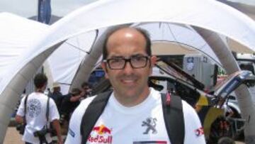 Miguel Ángel Domínguez, en Peugeot.