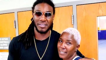 Jae Crowder junto a su madre, fallecido horas despu&eacute;s de fichar por los Cavaliers