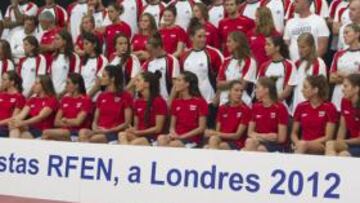 La Selección de natación que irá a los Juegos.