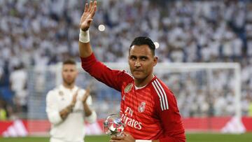 Keylor fue reconocido por el deporte español junto a Nadal