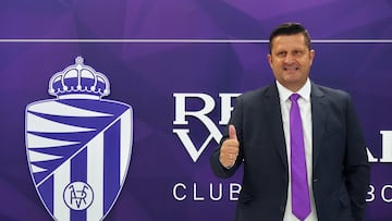 Valladolid. 02/08/2023. Domingo Catoira, nuevo director deportivo del Real Valladolid. Photogenic/Miguel Ángel Santos