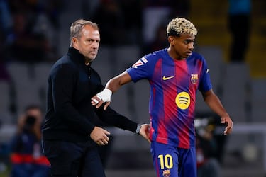 La preocupación del Barça con Lamin: Los retrasos han obligado a Deco a mediar con Flick