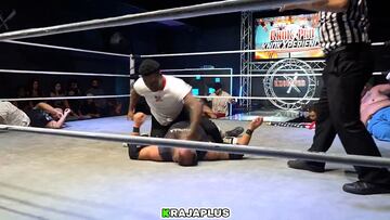 Rampage Jackson’s son nearly kills pro wrestler live on Kick