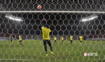 Independiente Santa Fe suma tres días de trabajo en Japón y tiene todo listo para buscar el título de la Suruga Bank el miércoles.