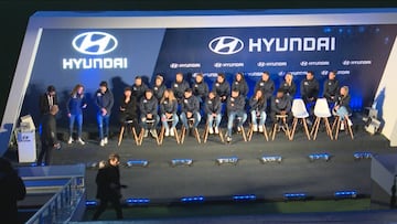 Los jugadores y jugadoras del Atlético recibieron sus nuevos Hyundai