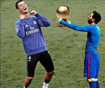 Cristiano Ronaldo wins the 2017 Ballon d'Or: the memes