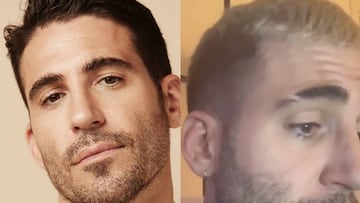 Miguel ?ngel Silvestre sorprende a las redes con un radical cambio de look