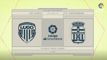 Resumen y gol del Lugo vs. Cartagena