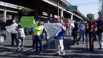 Luchadores protestan en la CDMX por desalojo de su gimnasio