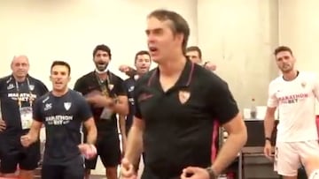 Digna de Hollywood: la arenga del DT del Sevilla para volver loco a todo el vestuario