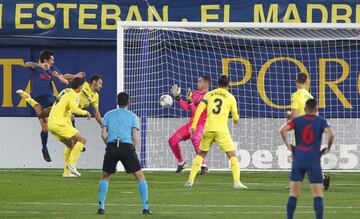 Pedraza, en propia puerta y tras un disparo de Savic, marc¨® el 0-1.