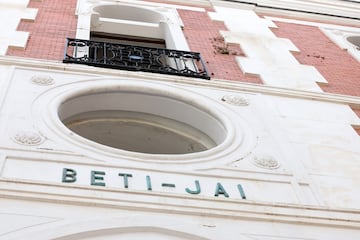 La fachada interior del recinto. 