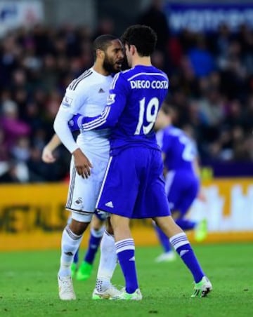 Swansea City - Chelsea
 Una primera parte sublime, en la que anotó cuatro goles -dos de Oscar y dos de Diego Costa-, le sirvió a un excelso Chelsea para golear sin piedad a un excesivamente blando Swansea (0-5) en el Liberty Stadium.