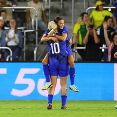 Estados Unidos Femenil se estrena con victoria convincente en SheBelieves Cup 2023
