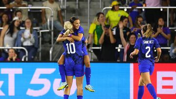 Selección Femenil de Estados Unidos se presentó en la SheBelieves Cup 2023 y derrotó a Canadá con un gran funcionamiento rumbo a la Copa del Mundo 2023.