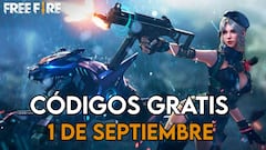 Free Fire | Códigos de hoy domingo 1 de septiembre de 2024: recompensas gratis