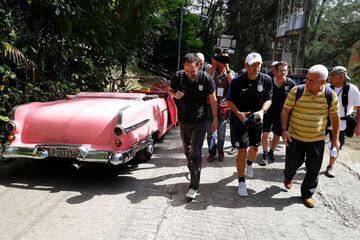 La histórica visita de U.S. Soccer a La Habana, en imágenes