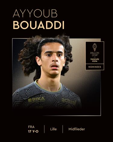 Estos son los nominados al Balón de Oro 2025