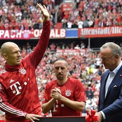 Robben se retira del fútbol